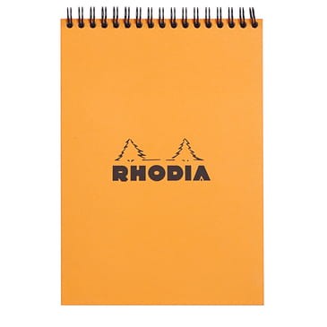 Notes Rhodia Classic A5 Orange linia - kołonotatnik