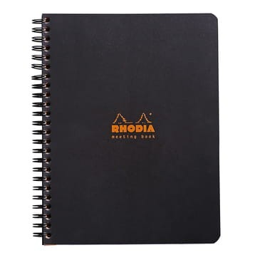 Notes Rhodia Classic Meeting Book A5+ Black - kołonotatnik