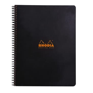 Notes Rhodia Classic Meeting Book A4+ Black - kołonotatnik