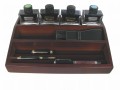 Podstawka DUKE WOODEN INK&PEN TRAY. na akcesoria