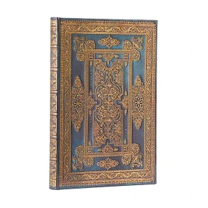 Notes PAPERBLANKS BLUE LUXE Midi gładki 