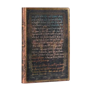 Notes PAPERBLANKS Flexis MICHELANGELO, HANDWRITING Midi gładki