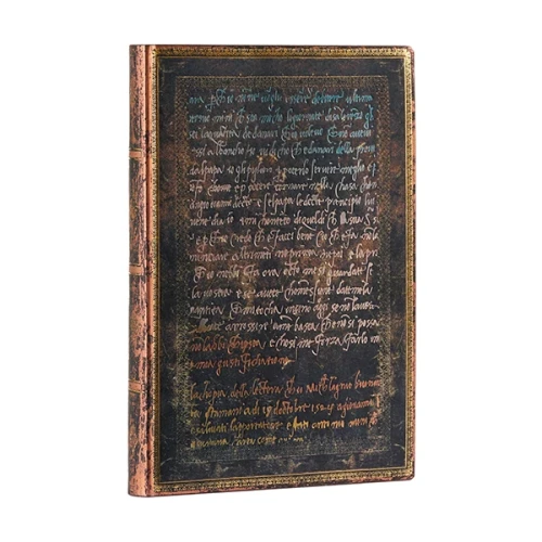 Notes PAPERBLANKS Flexis MICHELANGELO, HANDWRITING Midi gładki