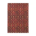 Notes PAPERBLANKS Flexis RED VELVET Midi gładki
