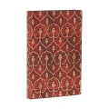 Notes PAPERBLANKS Flexis RED VELVET Mini linia