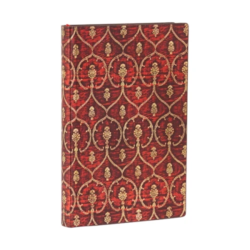 Notes PAPERBLANKS Flexis RED VELVET Mini linia