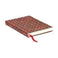 Notes PAPERBLANKS Flexis RED VELVET Mini linia