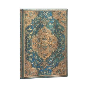 Notes PAPERBLANKS Flexis Turquoise Chronicles Midi linia