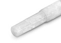 Struktura szlachetnego białego akrylu w ręcznie polerowanym piórze Kaweco Mineral White