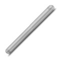Stalowy długopis Kaweco Liliput Steel ze skuwką na białym tle.