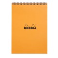 Notes Rhodia Classic A4 Orange linia - kołonotatnik