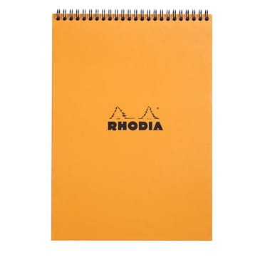 Notes Rhodia Classic A4 Orange linia - kołonotatnik