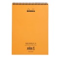 Notes Rhodia Classic A4 Orange linia - kołonotatnik