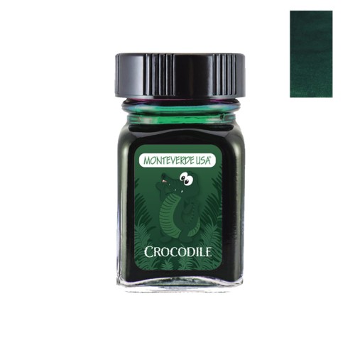 Atrament MONTEVERDE JUNGLE Crocodile green 30ml