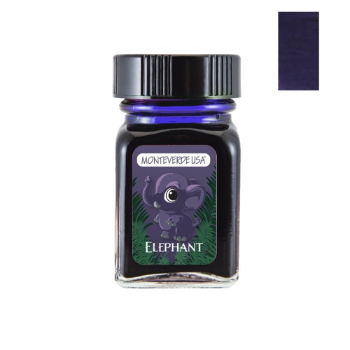 Atrament MONTEVERDE JUNGLE Elephant purple 30ml