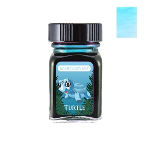 Atrament MONTEVERDE JUNGLE Turtle turquoise 30ml