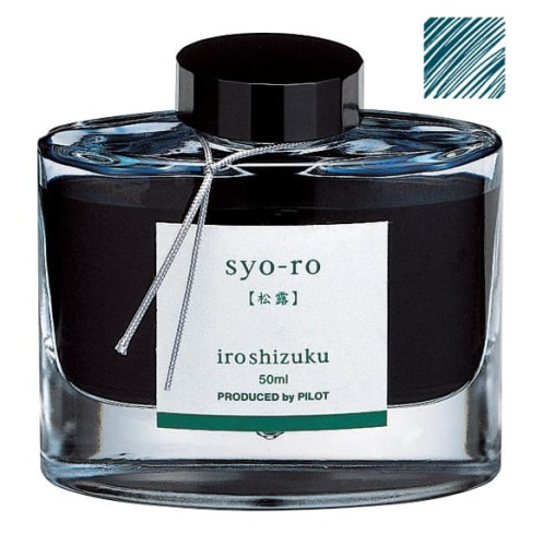 Atrament PILOT IROSHIZUKU syo-ro zielony 50ml
