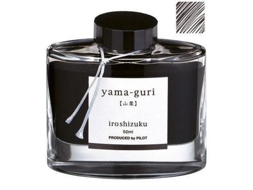 Atrament PILOT IROSHIZUKU Yama-Guri ciemno brązowy 50ml