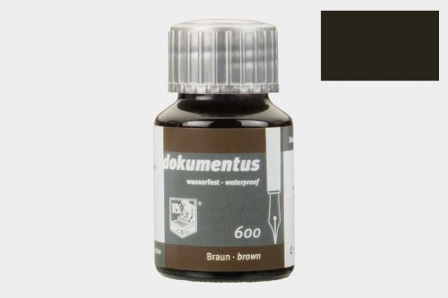 Atrament ROHRER & KLINGNER Documentus Brown 50ml