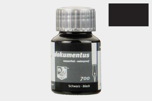 Atrament ROHRER & KLINGNER Documentus Black 50ml