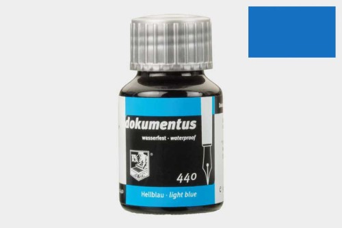 Atrament ROHRER & KLINGNER Documentus Blue ligh 50ml