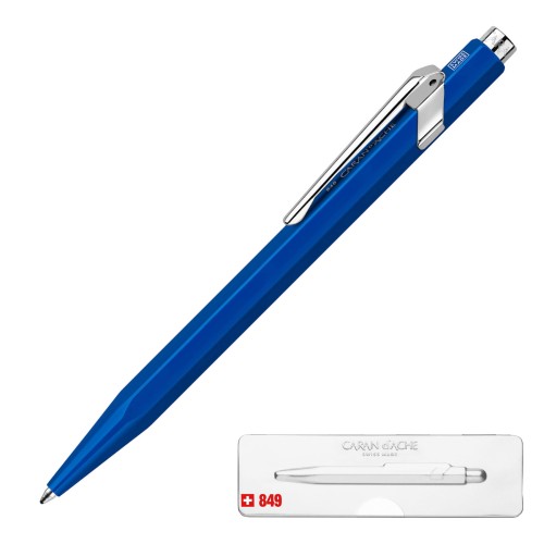 Długopis Caran d`Ache 849 CLASSIC LINE niebieski