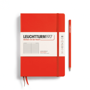 Notes LEUCHTTURM 1917 Medium A5 LOBSTER linia