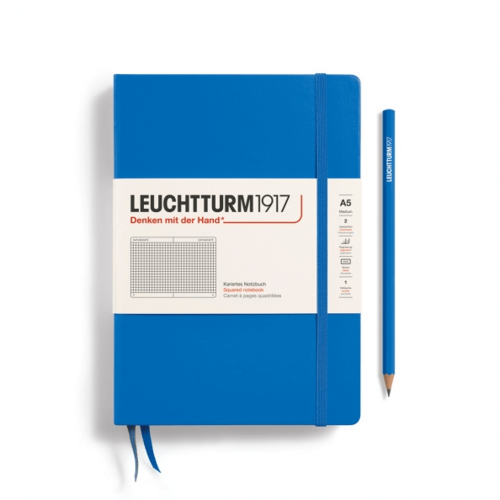 Notes LEUCHTTURM 1917 Medium A5 SKY kratka