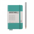Notes LEUCHTTURM 1917 A6 Pocket szmaragdowy kratka