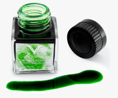 Atrament VISCONTI VG 30ml Wheatfield under Thunderclouds - green