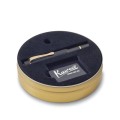Zestaw Kaweco AL Sport Piston Filler Solo Black w złotym etui prezentowym