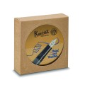 Zestaw Kaweco AL Sport Piston Filler Solo Black w złotym etui prezentowym