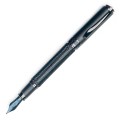 Pióro MONTEVERDE INNOVA FORMULA M czarne z widoczną czarną stalówką.