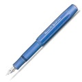 Pioro wieczne Kaweco AL Sport Stone Washed Blue rozlozone gotowe do pisania atramentem