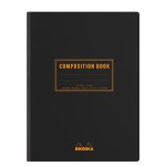 Notes RHODIA B5 Composition Book linia black