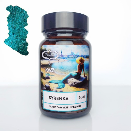 Atrament KWZ x PIÓROTEKA Warszawskie Legendy - Syrenka