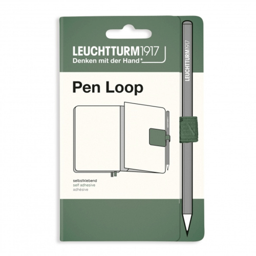 Uchwyt LEUCHTTURM 1917 Pen Loop Smooth Colours Olive