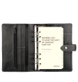 FILOFAX MALDEN Personal organizer, czarny, wnętrze