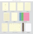 Filofax A5 organizer, wkłady