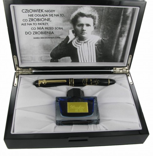 Pióro wieczne DUKE Maria Curie- Skłodowska+ atrament GT