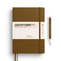 Notes LEUCHTTURM 1917 Medium A5 SPICE BROWN gładki