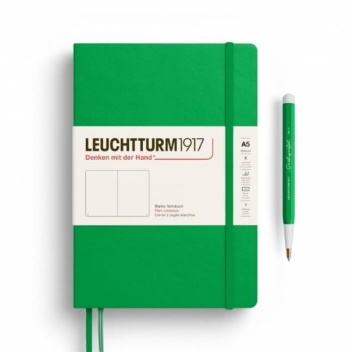 Notes LEUCHTTURM 1917 Medium A5 SPRING LEAF gładki