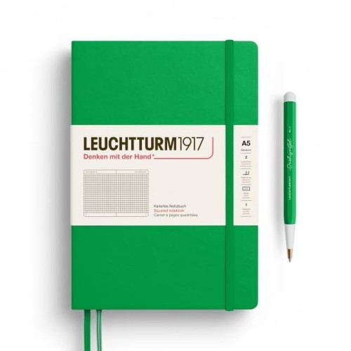 Notes LEUCHTTURM 1917 Medium A5 SPRING LEAF kratka