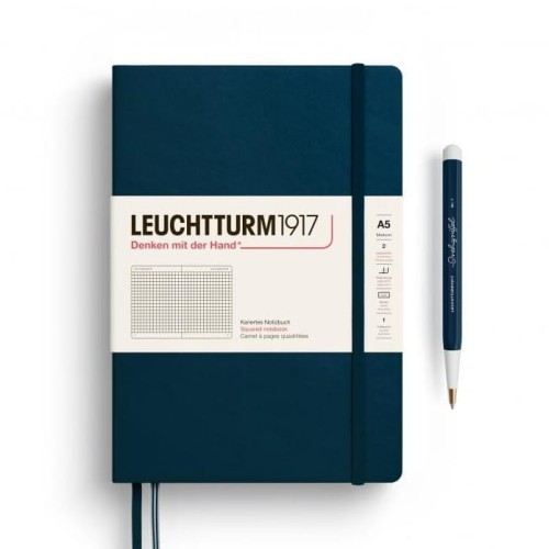 Notes LEUCHTTURM 1917 Medium A5 DEEP SEA kratka