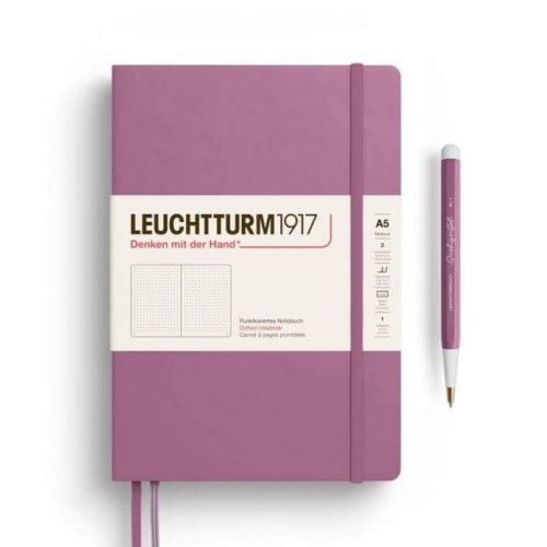 Notes LEUCHTTURM 1917 Medium A5 DUSTY ROSE kropki