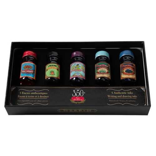 Zestaw atramentów HERBIN 350 Years Set 5x10ml