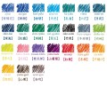 Atrament PILOT IROSHIZUKU TO-RO paleta kolorów