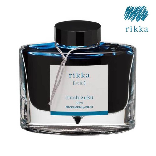 Atrament PILOT IROSHIZUKU RIKKA niebieski 50ml