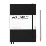 Notes LEUCHTTURM 1917  A5 Medium czarny kropki
