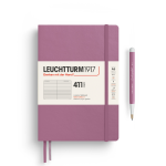 Notes LEUCHTTURM 1917 Medium A5 SERIA 411 Dusty Rose linia